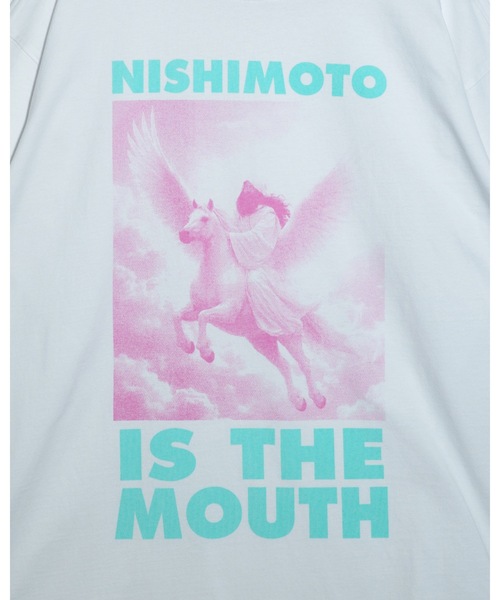 NISHIMOTO IS THE MOUTH(ニシモト イズ ザ マウス)の「L/S TEE | NISHIMOTO IS THE MOUTH(Tシャツ/カットソー・メンズ・ホワイト・MEDIUM/LARGE/X-LARGE)」の2枚目の写真