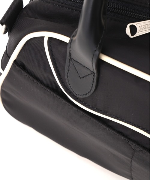 AVIREX(アヴィレックス)の「《WEB&DEPOT限定》LOGO MINI BOSTON BAG(ボストンバッグ・レディース・ブラック/ホワイト系その他/レッド・F)」の14枚目の写真