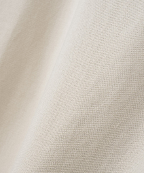 MILLO WOMEN（ミロウーマン）の「ソフトカラーTシャツ[ベージュ]（ポロシャツ・レディース・その他・ONE SIZE）」の6枚目の写真