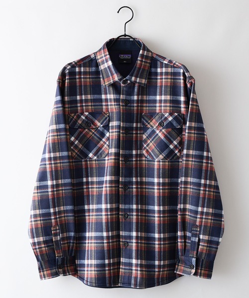 ragged mountain（ラギットマウンテン）の「【RAGGED MOUNTAIN/ラギットマウンテン】【軽やかな着心地ながら保温性バッチリ】MASON 裏地フリースボンディングチェックカットシャツ 暖かい 保温 ライトアウター アウトドア タウンユース ユニセックス（シャツ/ブラウス・メンズ・スミクロ/レッド/ブラック/イエロー/ブルー・LARGE/X-LARGE/MEDIUM）」の8枚目の写真