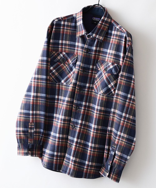 ragged mountain（ラギットマウンテン）の「【RAGGED MOUNTAIN/ラギットマウンテン】【軽やかな着心地ながら保温性バッチリ】MASON 裏地フリースボンディングチェックカットシャツ 暖かい 保温 ライトアウター アウトドア タウンユース ユニセックス（シャツ/ブラウス・メンズ・スミクロ/レッド/ブラック/イエロー/ブルー・LARGE/X-LARGE/MEDIUM）」の9枚目の写真