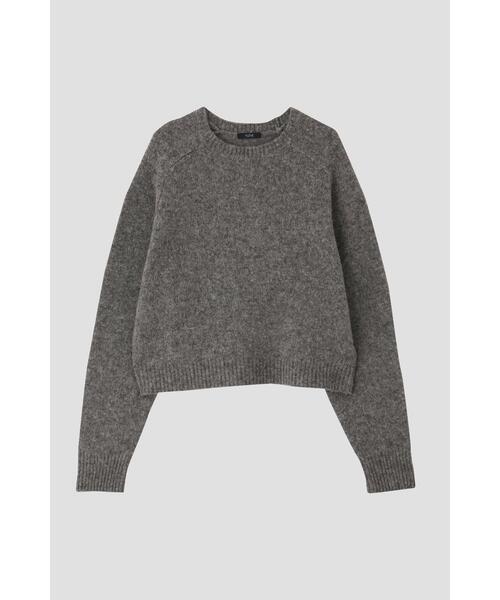 YLEVE(イレーヴ)の「YLEVE / ITALIAN BLUSHED WOOL KN P/O(ニット/セーター・レディース・ネイビー/グレー・1)」の17枚目の写真