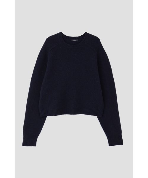 YLEVE(イレーヴ)の「YLEVE / ITALIAN BLUSHED WOOL KN P/O(ニット/セーター・レディース・ネイビー/グレー・1)」の10枚目の写真