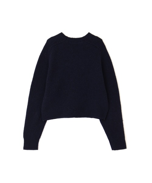YLEVE(イレーヴ)の「YLEVE / ITALIAN BLUSHED WOOL KN P/O(ニット/セーター・レディース・ネイビー/グレー・1)」の11枚目の写真