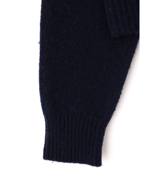 YLEVE(イレーヴ)の「YLEVE / ITALIAN BLUSHED WOOL KN P/O(ニット/セーター・レディース・ネイビー/グレー・1)」の13枚目の写真