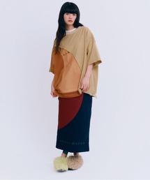 MONDEWORK（モンドワーク）の「Big半袖メッシュTOPS（Tシャツ/カットソー）」