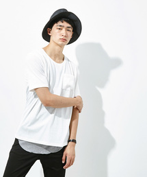 NUMBER (N)INE DENIM | 【NUMBER (N)INE DENIM】ダブルポケット ドロップショルダーTEE(Tシャツ/カットソー)
