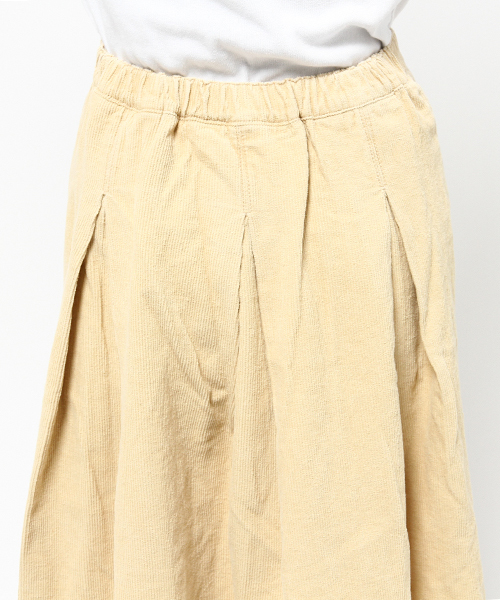 Denime（ドゥニーム）の「コーデュロイフレアスカート（スカート・レディース・ネイビー/ベージュ/ワイン・FREE）」の5枚目の写真