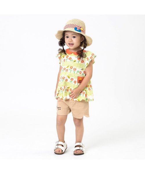 Petit jam（プチジャム）の「とりさんのペーパーハット（ハット・キッズ・アイボリー/ブラウン・50/54/52/48）」の4枚目の写真