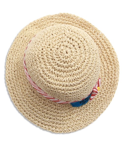 Petit jam（プチジャム）の「とりさんのペーパーハット（ハット・キッズ・アイボリー/ブラウン・50/54/52/48）」の6枚目の写真