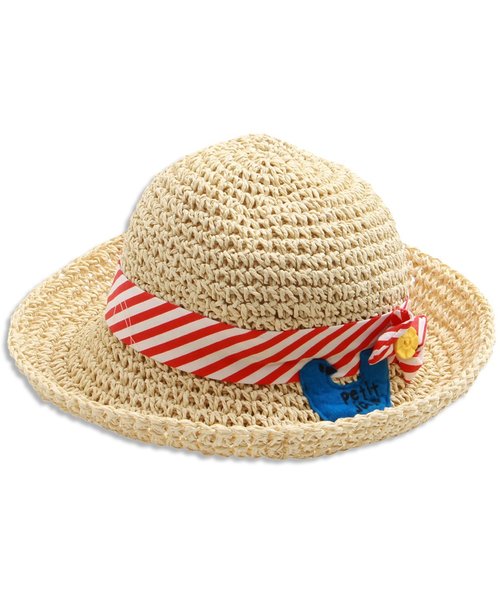 Petit jam（プチジャム）の「とりさんのペーパーハット（ハット・キッズ・アイボリー/ブラウン・50/54/52/48）」の11枚目の写真