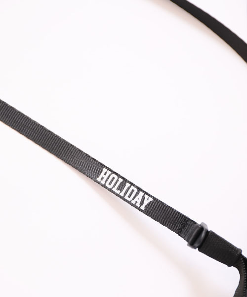 HOLIDAY（ホリデイ）の「HOLIDAY PACKABLE POCHETTE ホリデイパッカブルポシェット（ショルダーバッグ・レディース・ブラック/ピンク/カーキ/パープル/ネイビー・ONE SIZE）」の7枚目の写真