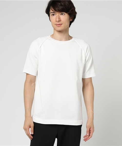 ESTNATION MEN 475 プレーティング半袖ニット L