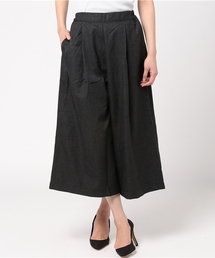 earth music&ecology | ・チェックウエストタックパンツ(その他パンツ)