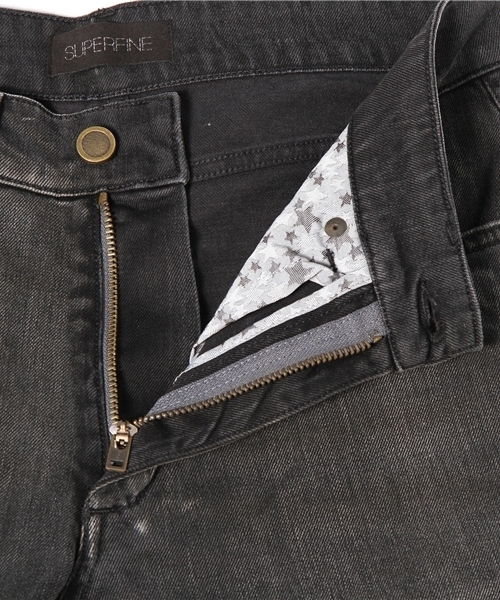 NANO universe（ナノユニバース）の「SUPER FINE(スーパーファイン)/SLY スキニーデニム（デニムパンツ・メンズ・ブラック・28/29/30/31）」の8枚目の写真
