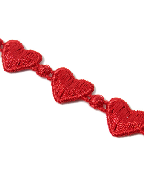 ODORANTES nano･universe（オドラント ナノ・ユニバース）の「cruciani/OD/ハートブレスレット（ブレスレット・レディース・レッド/ブラウン系その他/チャコールグレー・FREE）」の4枚目の写真