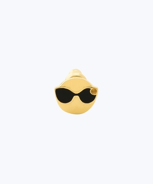 Marc Jacobs マークジェイコブス の Single Stud サムシング スペシャル サングラス フェイス シングル スタッズ ピアス 片耳 用 ピアス 片耳用 Wear