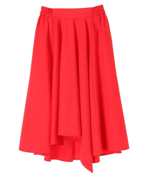 AMERICAN HOLIC（アメリカンホリック）の「アシンメトリーフレアスカート（スカート・レディース・イエロー/ネイビー/レッド/ベージュ/カーキ・FREE）」の7枚目の写真