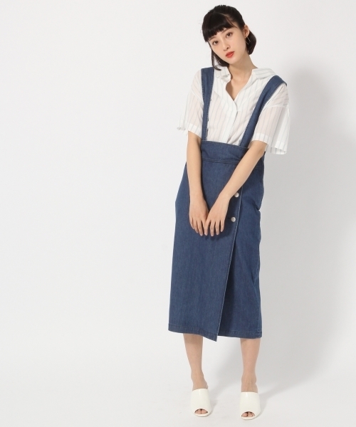 LOWRYS FARM（ローリーズファーム）の「2WAYデニム