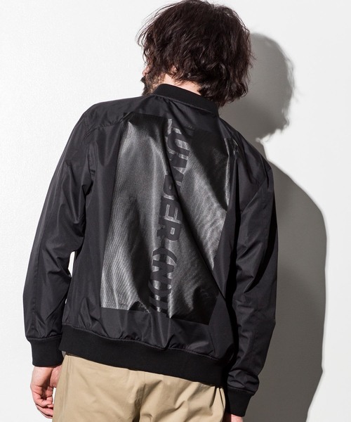 NUMBER (N)INE DENIM(ナンバーナインデニム)の「NUMBER (N)INE DENIM(ナンバーナインデニム)バックラバープリントボンバージャケット(ブルゾン・メンズ・ホワイト/ブラック・LARGE/MEDIUM/SMALL)」の9枚目の写真