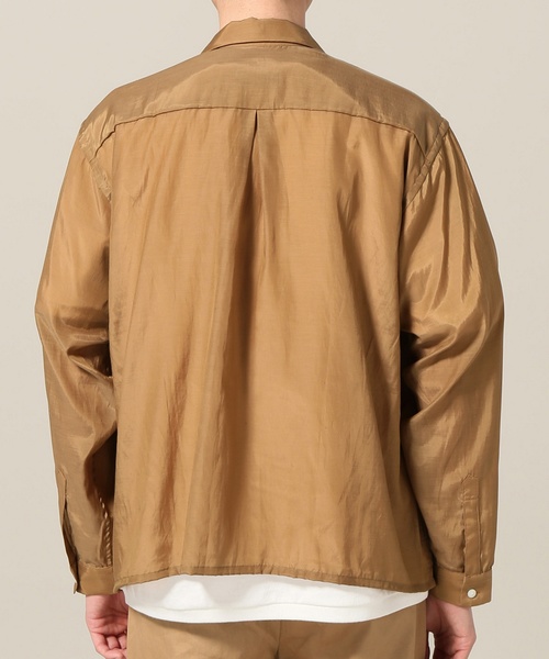 bukht(ブフト)の「bukht / ブフト オープンカラーシャツ(シャツ/ブラウス・メンズ・ブラック/パープル/キャメル/グリーン・MEDIUM/LARGE/SMALL)」の14枚目の写真