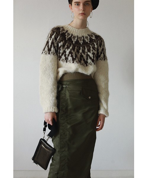 TODAYFUL（トゥデイフル）の「ミリタリーベレー（ハンチング/ベレー帽・レディース・ブラック/カーキ/キャメル・FREE）」の6枚目の写真