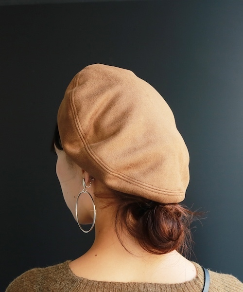 TODAYFUL（トゥデイフル）の「ミリタリーベレー（ハンチング/ベレー帽・レディース・ブラック/カーキ/キャメル・FREE）」の11枚目の写真