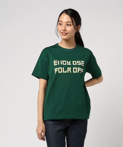 A VONTADE(アボンタージ)の「A VONTADE/ ア ボンタージ 別注 プリントTシャツ(ウィメンズ)(Tシャツ/カットソー・レディース・ホワイト/グリーン/アイボリー/ピンク・FREE)」の9枚目の写真