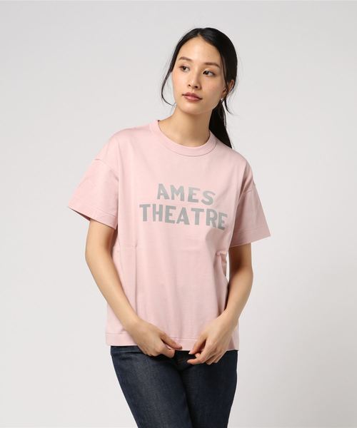 A VONTADE(アボンタージ)の「A VONTADE/ ア ボンタージ 別注 プリントTシャツ(ウィメンズ)(Tシャツ/カットソー・レディース・ホワイト/グリーン/アイボリー/ピンク・FREE)」の10枚目の写真