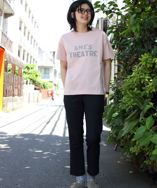A VONTADE(アボンタージ)の「A VONTADE/ ア ボンタージ 別注 プリントTシャツ(ウィメンズ)(Tシャツ/カットソー・レディース・ホワイト/グリーン/アイボリー/ピンク・FREE)」の13枚目の写真