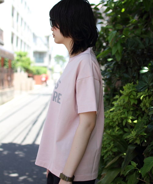 A VONTADE(アボンタージ)の「A VONTADE/ ア ボンタージ 別注 プリントTシャツ(ウィメンズ)(Tシャツ/カットソー・レディース・ホワイト/グリーン/アイボリー/ピンク・FREE)」の14枚目の写真