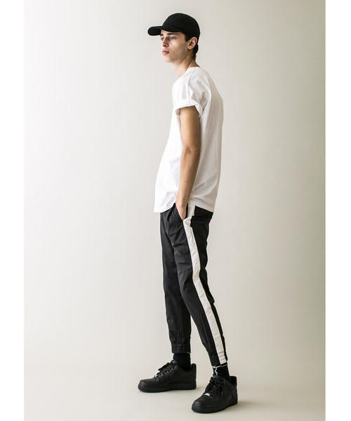 MONKEY TIME（モンキータイム）の「＜monkey time＞  C/N LINE SKINNY JOGGER PANTS/ジョガーパンツ ¨ ◇（その他パンツ・メンズ・ブラック/ネイビー/ダークグレー・SMALL/MEDIUM/LARGE/X-LARGE）」の9枚目の写真