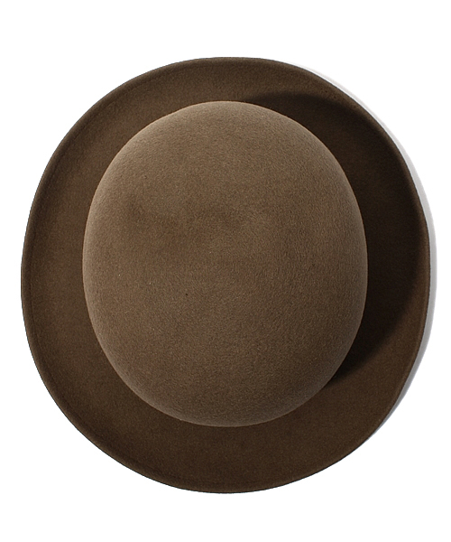 BEAMS（ビームス）の「□MANIERA / FREE HAT（ハット・メンズ・チャコールグレー/ベージュ・MEDIUM）」の5枚目の写真