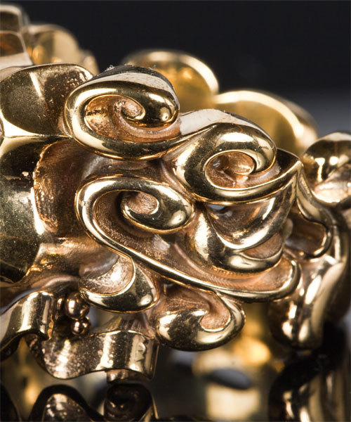 NANO universe（ナノユニバース）の「BLACKBOOTS（ブラックブーツ）/ BLACKBOOTS EMBLEM RING K18 YG SPECIAL（リング・メンズ・ゴールド・#15/#17/#19）」の7枚目の写真