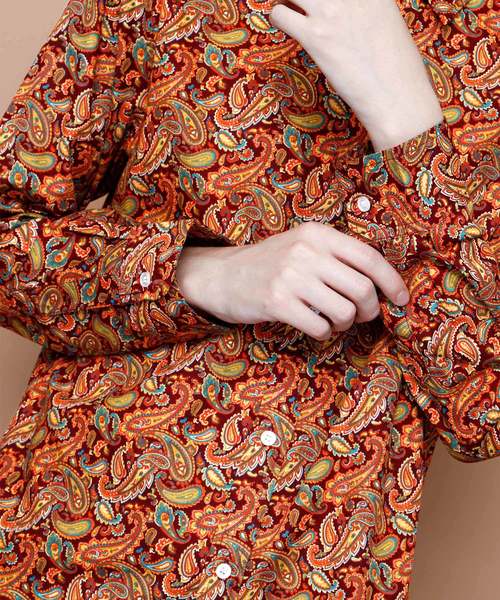 EMMA CLOTHES（エマクローズ）の「ブロードクロス ペイズリー柄