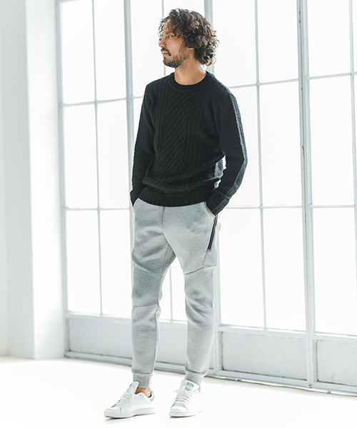 CAMBIO（カンビオ）の「mp6494 - Chewy Cut Easy Pants イージーパンツ（その他パンツ・メンズ・ブラック/グレー/チャコール・S/M/L）」の16枚目の写真