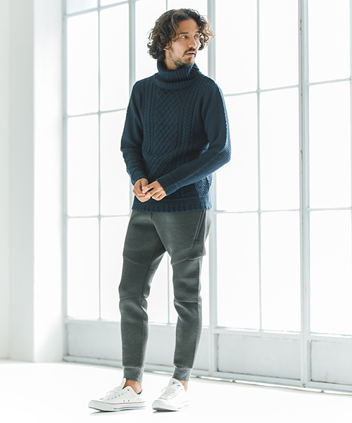 CAMBIO（カンビオ）の「mp6494 - Chewy Cut Easy Pants イージーパンツ（その他パンツ・メンズ・ブラック/グレー/チャコール・S/M/L）」の20枚目の写真