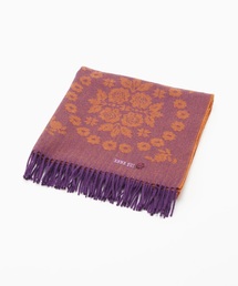 ANNA SUI（アナスイ）の「ローズ柄 ウールひざ掛け（ブランケット