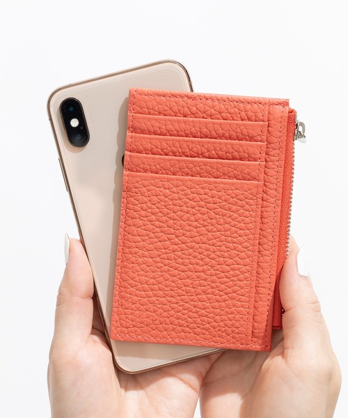 ZAKKA-BOX（ザッカボックス）の「カラフルレザーマルチカードケース（無地）（カードケース・レディース・ホワイト/ライトグレー/ライトブルー/ブラック/レッド/シルバー/イエロー/ブルー/ダークグレー/ラベンダー/ベージュ系その他/キャメル/イエロー系その他/ピンク系その他/ダークグリーン/グリーン・FREE）」の14枚目の写真