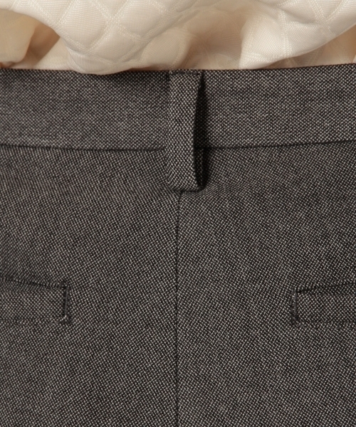 BEAUTY&YOUTH UNITED ARROWS（ビューティーアンドユースユナイテッドアローズ）の「BYTF ポリエステルレーヨン9分丈パンツ ◆（スラックス・レディース・ブラック/ダークグレー/その他1/グレー・SMALL/MEDIUM/LARGE）」の13枚目の写真
