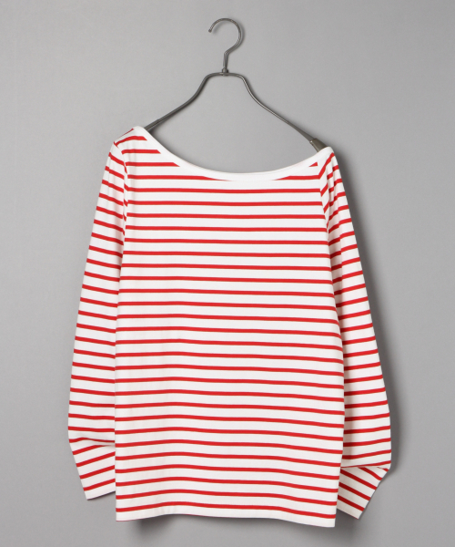 LOWRYS FARM（ローリーズファーム）の「トルコワンショルプルオーバー　829794（Tシャツ/カットソー・レディース・オフホワイト/ベージュ/グリーン/レッド・FREE）」の9枚目の写真