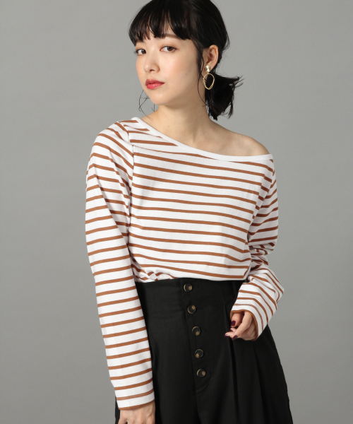 LOWRYS FARM（ローリーズファーム）の「トルコワンショルプルオーバー　829794（Tシャツ/カットソー・レディース・オフホワイト/ベージュ/グリーン/レッド・FREE）」の16枚目の写真