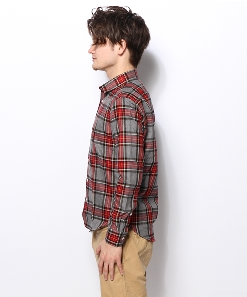EDIFICE（エディフィス）の「◇TOP タータン レギュラーシャツ1（シャツ/ブラウス・メンズ・その他7/その他13/その他18/その他1・44/46/48/50）」の6枚目の写真