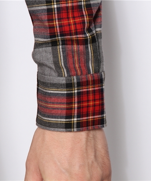 EDIFICE（エディフィス）の「◇TOP タータン レギュラーシャツ1（シャツ/ブラウス・メンズ・その他7/その他13/その他18/その他1・44/46/48/50）」の9枚目の写真