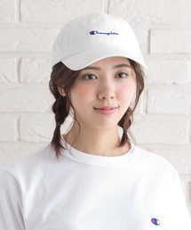 Champion（チャンピオン）の「【CHAMPION/チャンピオン】スクリプトローキャップ/ロゴ刺繍（キャップ・レディース）」