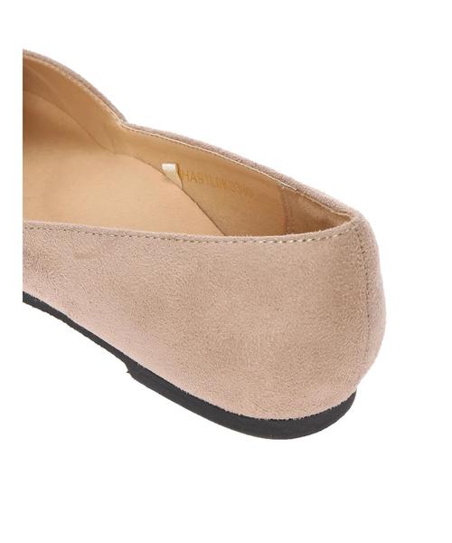 AMERICAN HOLIC（アメリカンホリック）の「スエード調セパレートクッションパンプス＊（パンプス・レディース・ブラック/ベージュ/ネイビー/ピンク・S/M/L）」の8枚目の写真