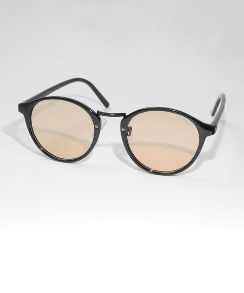 SBG（エスビー）の「SBG ボストンサングラス サングラスケース付き（サングラス・メンズ・ブラック/ピンク/クリア/ブルー系その他/ブルー系その他2/シルバー/ブルー系その他3/ブラック系その他/ピンク系その他/ブラウン/グリーン/グレー/その他1/ブラウン系その他/その他/グリーン系その他/ベージュ・FREE）」の7枚目の写真