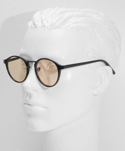 SBG（エスビー）の「SBG ボストンサングラス サングラスケース付き（サングラス・メンズ・ブラック/ピンク/クリア/ブルー系その他/ブルー系その他2/シルバー/ブルー系その他3/ブラック系その他/ピンク系その他/ブラウン/グリーン/グレー/その他1/ブラウン系その他/その他/グリーン系その他/ベージュ・FREE）」の21枚目の写真