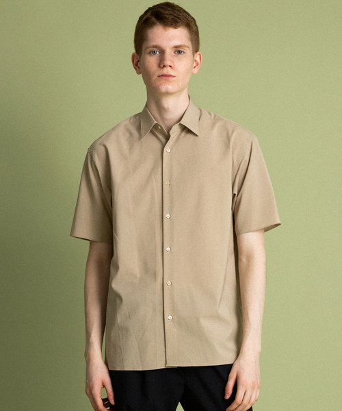 UNITED TOKYO（ユナイテッドトウキョウ）の「ドライボイルショートスリーブシャツ（シャツ/ブラウス・メンズ・ブラック/ベージュ/ブルー/グレー/アイボリー/ライトブルー・1/2/3）」の8枚目の写真