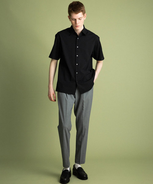 UNITED TOKYO（ユナイテッドトウキョウ）の「ドライボイルショートスリーブシャツ（シャツ/ブラウス・メンズ・ブラック/ベージュ/ブルー/グレー/アイボリー/ライトブルー・1/2/3）」の12枚目の写真